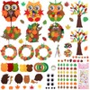 Autumn Felt Craft Set for Children, 11-Piece Felt Set with