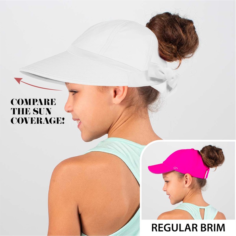 Ponyflo Kids Hat White