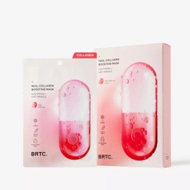 BRTC 리얼 콜라겐 부스팅 마스크 10매 BRTC Real Collagen Boosting Mask 10 Sheets