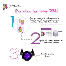 Tinte Para Cabello Rbl (colores Fantasía) TONO DE TINTE AZUL ELECTRICO