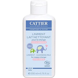 Cattier Baby Hypoallergenic Liniment Cleansing Milk for Nappy Change 200ml
