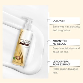 Hair Conditioner with Keratin and Natural Plant Extracts, Conditioner, Conditioner for Damaged and Weak Hair, Repairs Hair Damage, Revives and Hydrates Dry Hair