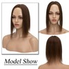 MY-LADY Human Hair Toppers for Women Real Remy Hair 130%