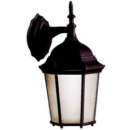 Kichler 9650TZ, Madison Cast Aluminum Outdoor Wall Sconce Lighting, 100 Total Watts, Tannery Bronze