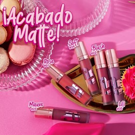 Pink Up - Labial Colección Ultimate - Labial líquido Mate de larga duración. Hidrata tus labios con un color intacto por horas.                       