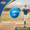Anywhere Sports Weighted 16 oz Training Softballs - Hitting &