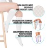 Medias de compresión antiembolismo, calcetines de manguera unisex hasta la