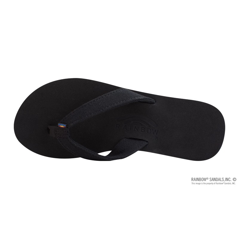 Sandalias Rainbow Bella para mujer, Negro -, 6 US