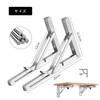 Set of 2 Shelf Brackets - L-Shaped Bracket Load Capacity