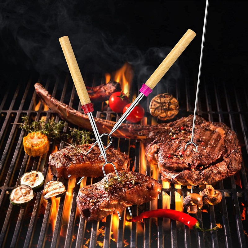 Marshmallow Roasting Stick, PIONEERS Marshmallow 8 Roasting Sticks 32 Inch