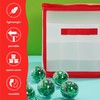 THE TWIDDLERS - Christmas Baubles Storage Box with Movable Inserts