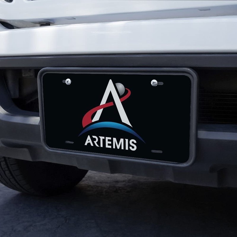 GRAPHICS & MORE NASA Artemis Moon Logo Novelty Metal Vanity