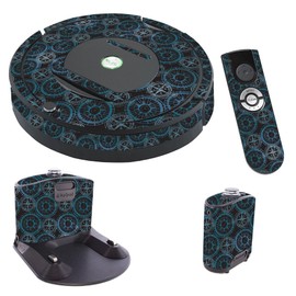 MightySkins Skin Compatible with iRobot Roomba 770 Robot Vacuum - Compass Tile | Protective, Durable, and Unique Vinyl Decal wrap Cover | Easy to Apply, Remove, and Change Styles | Made in The USA