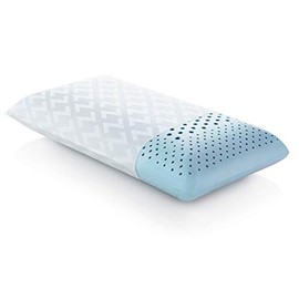 Z ZONED GEL DOUGH Gel-Infused Memory Foam Bed Pillow - 5-year Warranty - Queen - High Loft