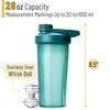 Mr. Pen- Shaker Bottles for Protein Mixes with Twist Cap,