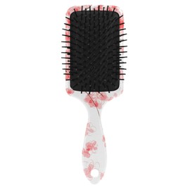 Doterii Spring Pink Cherry Flowers Hairbrush Air Cushion Massage Comb Printed Hair Brush for Women