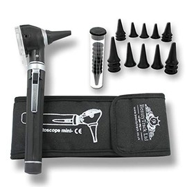 BeautyTrack F.O Mini Otoscope Auriscope Fiber Optic Ent Medical Diagnostic Examination Gp Students Nurses Ear Care