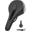 SMRG Bicycle Saddle Thick Cushion Hole Hole [Rainwater Won't Penetate]
