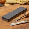 Smith’s 51447 8” Dual Grit Combination Sharpening Stone – Gray