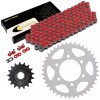 Kawasaki Red Drive Chain And Sprocket Kit for Kawasaki Ninja