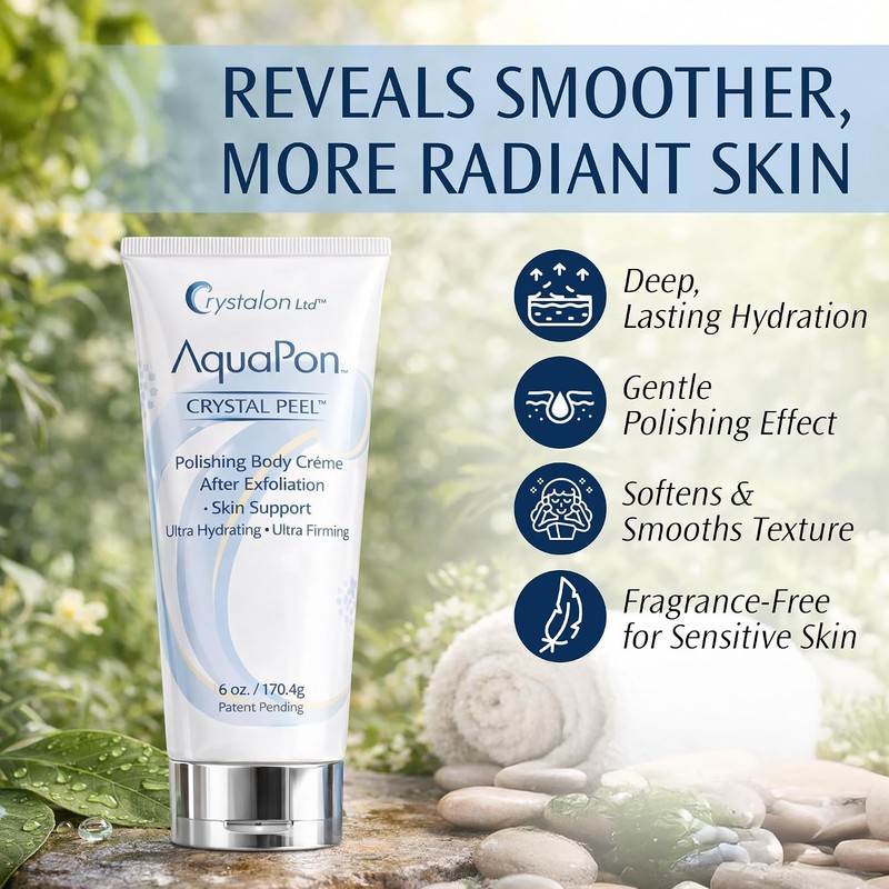 AQUAPON 6 OZ AFTER EXFOLIATION HYDRATING & FIRMING BODY CREME