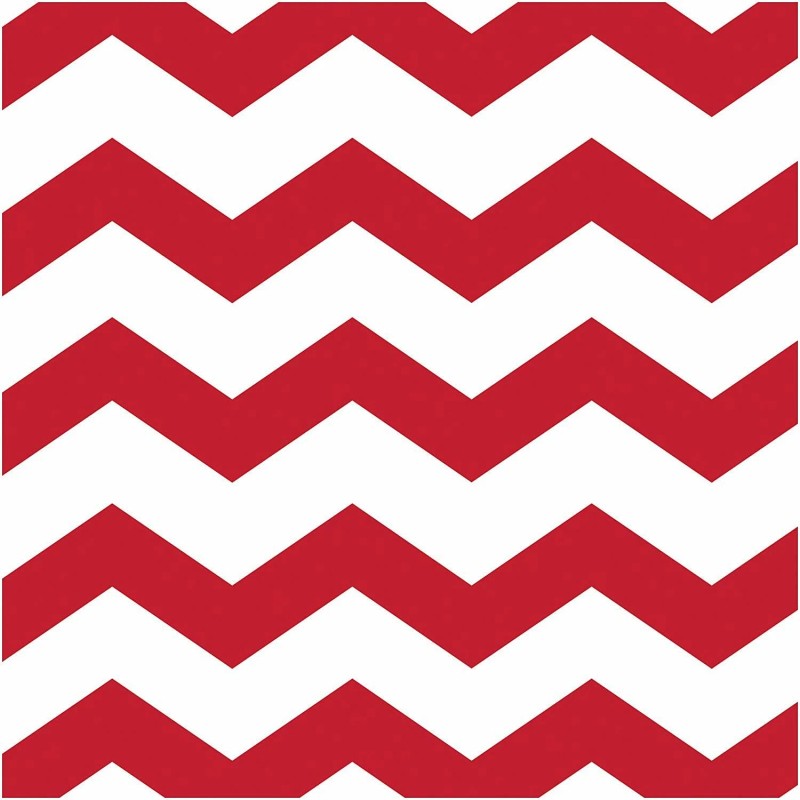 Creative Converting 16 Count Chevron and Polka Dots Lunch Napkins,