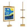 GRETJOB Adjustable Tabletop Easel Stand for Picture Frames, Artwork &