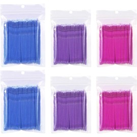 Desechables El Cepillo de Extensión de Pestañas para Maquillaje Limpieza Pestañas 600 Piezas