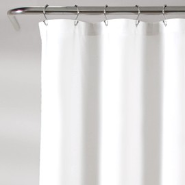 Lush Decor Clarissa Floral Shower Curtain, 72" x 72", Blue & Coral