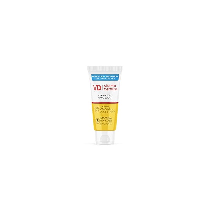VITAMINDERMINA Crema Mani 50 ml – Riparatrice e Protettiva –