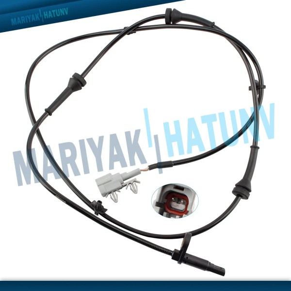 Unbranded 1x ABS Wheel Speed Sensor Rear Right Passenger For