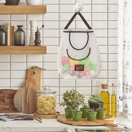 Mesh Vegetable Bags - Reusable Produce Bags for Wall | Storage Mesh Bag for Home RV Storage, Storage Bag for Kitchen Storage