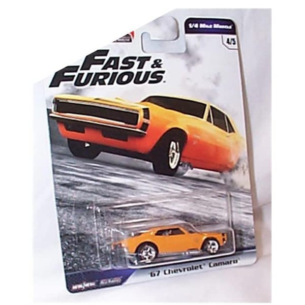 H0T WHEELS FAST & FURI0US 1967 'CHEVR0LET Camaro vehicle 1:64