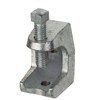 Newhouse Electric 3/8 in. Strut Channel Beam Clamp (Top Clamp) - Silver Electro-galvanized