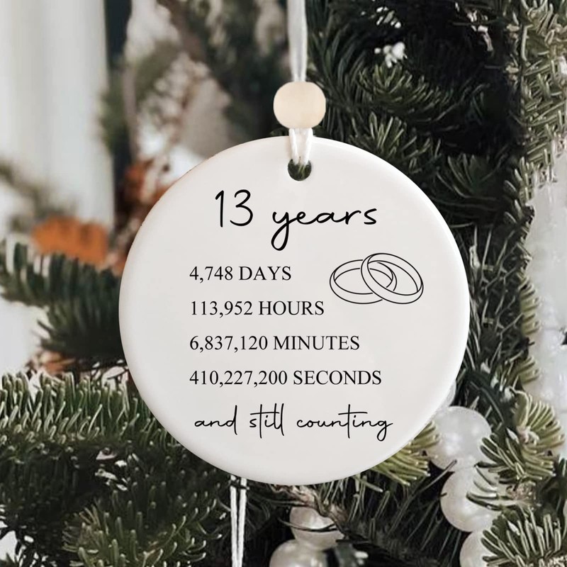 13th Wedding for Her or Him, 13 Years Marriage Gift