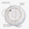 Display Buddie Adjustable Wall Plate Hanger - for Oval Square