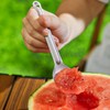 CENPEK 2 Pcs Outdoor Titanium Long Handle Spork Spoon Eco-Friendly