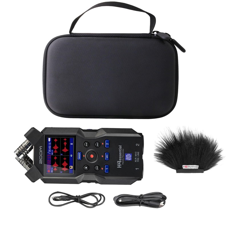 WAIYUJP Storage Case Compatible ZOOM H4essential Zoom Recorder Protective Storage