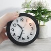 Chedin 10 cm Round Alarm Clock, Children's Alarm Clock, No