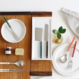 (10x10) Santier Satin Dessert Cutlery 5 types 10 colors / (텐바이텐)쌍띠에 샤틴 디저트 커트러리 5type 10color