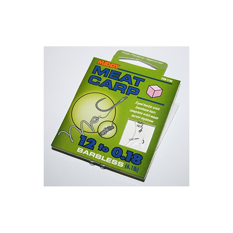 Middy Meat Carp Barbless 12 to 0.18