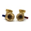Washing Machine Valve with Push Fit - 3/4" MHT [3094]