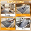 swihorab Silicone Cat Litter Mat for Litter Box, 31" x