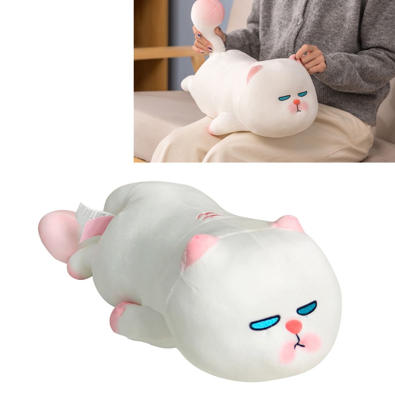 Cartoon Cat Plush Toy Cute Soft Comfortable Elastic Children Stuffed