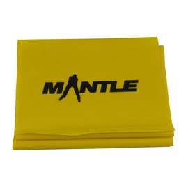 Mantle Super Easy Elastic Fitness Band Yellow 1.5 m Long and 15 cm Wide