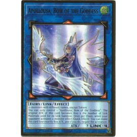 Apollousa, Bow of the Goddess (Alternate Art) - MAGO-EN041 - Premium Gold Rare - 1st Edition