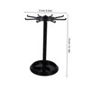 Zerodeko Rotating Keychain and Jewelry Display Stand Multi Functional Organizer