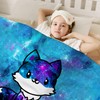 Fox Blanket Ultra Soft Flannel Fox Throw Blanket Fox Gifts