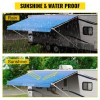 Durable 15oz Vinyl RV Awning 18\" Camper Canopy with Roller