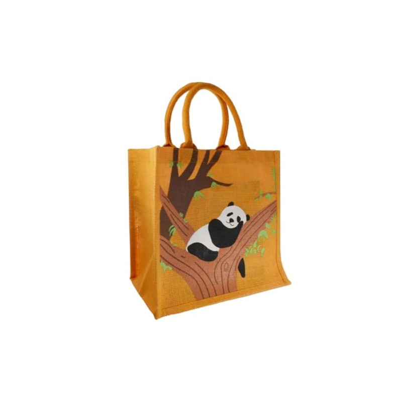 Shared Earth Fairtrade Eco-friendly Jute Shopping/Beach/Picnic Bag - Resusable -
